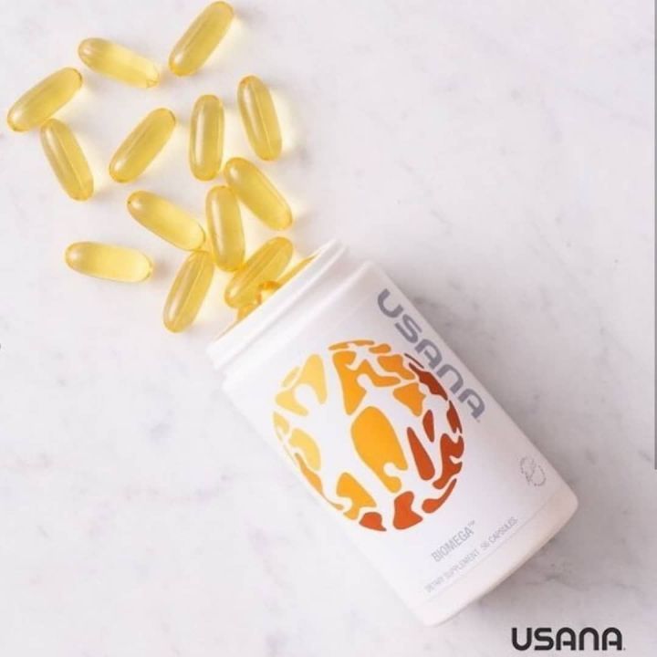 USANA Biomega | Fish Oil | Made In The US | 56 Capsules Per Bottle ...