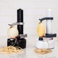 【Hot Sale+Fast Delivery】Electric Spiral Apple Peeler Cutter Slicer Fruit Potato Automatic Battery Operated Machine Peeler Slicer Machine Kitchen Tools. 
