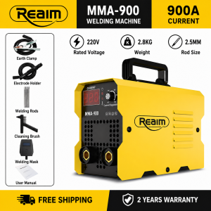 REAIM MMA-900/950/999 Portable Welding Machine IGBT Inverter DC Welder High Current Heavy Duty Electric Arc Welding Machine