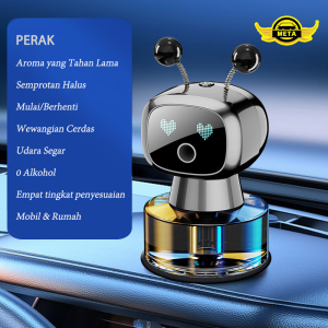 Parfum Mobil AI Robot Diffuser Mobil Air Purifier Mobil Bertahan Lama Aromaterapi Humidifier Hiasan Parfum Mobil