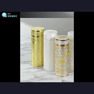 1115 Silver cup 999 Sterling Silver Thermos Cup Kowloon Baifu Pure Silver Snowflake Silver Cup Health Care Silver Cup Silver Liner High-End