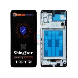 LCD SAMSUNG A32 4G / A325 / A325F SHINESTAR + FRAME + SPEAKER VIBRATOR FULLSET TOUCHSCREEN