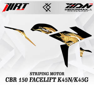 Striping CBR - Stiker Transparan CBR Facelift K45N/K45G (2016-2019) HotWheels Vol 2 (Sudah Terpotong)