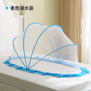 Foldable Mosquito Net 360° Enclosed Sleeping Cover for Bedroom Nursery Dormitory Child-Oriented Design