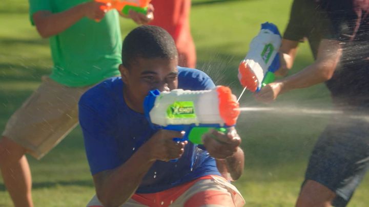 Water Getting Shot {READY STOCK} X-Shot Water Warfare Fast-Fill Water Blaster (Fills with ...