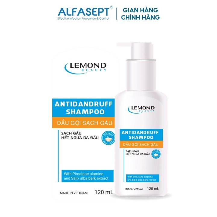Dầu Gội ALFASEPT LEMOND Sạch Gàu Hết Ngứa Da Đầu Ngăn Ngừa Nấm Gây Gàu ...