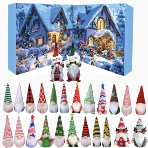 2025 ElfinAdvent Calendar Collectible Character Elfin Ornaments With 24 days until Christmas the elfin Advent Surprise Calendar Ornaments make the ideal gift for Halloween or C