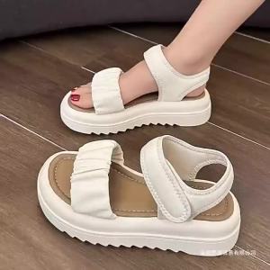 [Free Shipping] 2026 New Collection: Versatile Thick-Soled Roman-Style Sandals Perfect With Dresses A Unique And Stylish Choice For Women In Summer