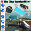 H2C-Style Motorcycle Rearview Mirrors – Aggressive Sportbike Winglet Mirrors, Universal Fit for Most Street Bikes. 