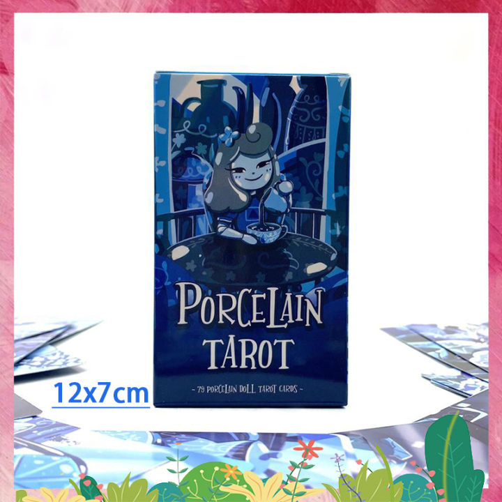 Bài Tarot Porcelain | Kích Thước Lớn 12*7 Cm | Trò Chơi Bói Toán | Thẻ ...
