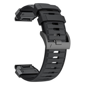 Zenia 22mm 26mm Premium FKM Silicone Quick Fit Watch Strap for Garmin Fenix 9 8 E 7X 7 6X 6 Pro Sapphire Solar 5 5X Plus 3 Instinct MARQ Forerunner 970 965 955 Approach S70 S60 S62 Epix Gen 2 Quatix Descent G1 G2 Mk1 Mk2 Mk2i Mk3i Enduro D2 Mach 1 Tactix