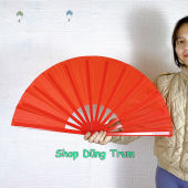 Quạt múa dưỡng sinh quạt thư pháp múa biểu diễn võ siêu đẹp