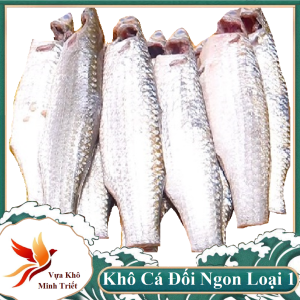 Khô Cá Đối - Hương Biển Cà Mau ngon bổ rẻ hút chân an toàn VSTT 1 kg VỰA KHÔ MINH TRIẾT