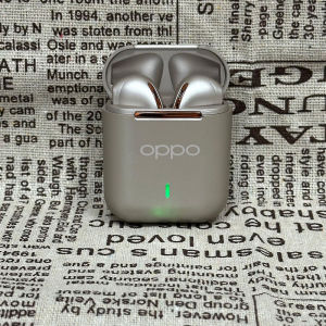 OPPO J18 Wireless Bluetooth 5.3 Headphones HiFI Stereo Game Waterproof Earphones TWS in-Ear Sport Headset with Microphone