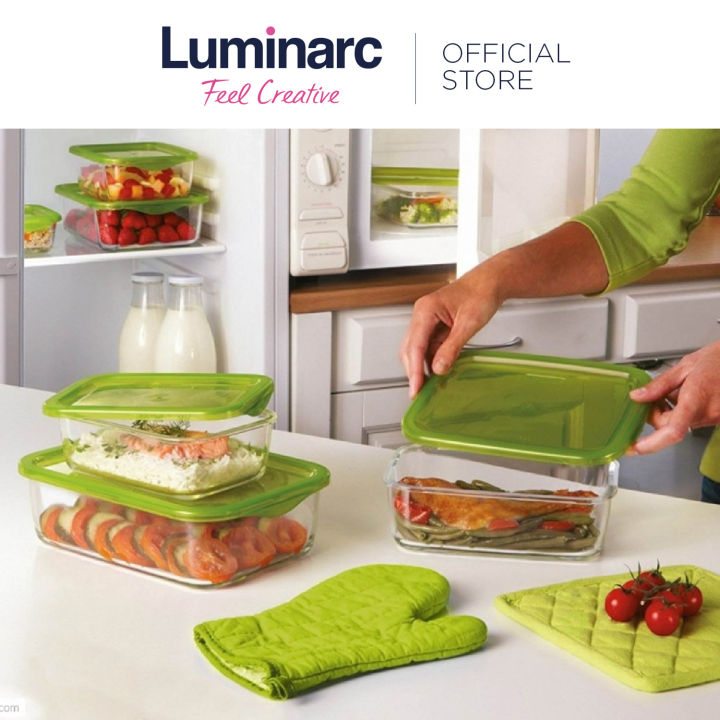 Luminarc G3253/G3173 Keep N Box Rectangle 37cl Lazada PH
