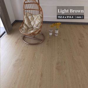 3D Yellow Wood Grain Floor Sticker PVC 91x15cm Durable Waterproof Vinyl Self Adhesive for Family