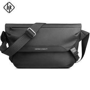 HcanKcan Man Shoulder Bag Waterproof Big Capacity Messenger Bags Fit Mini Ipad Daily Casual Work Cycling Weekend Outdoor Bag2026