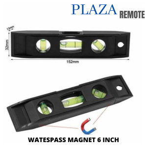 WATERPASS MAGNET UKURAN 6 INCH MAGNET MINI TUKANG PERTUKANGAN