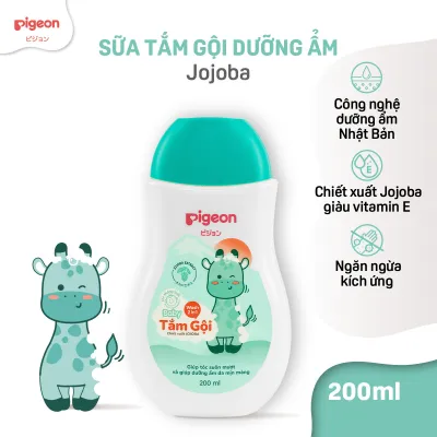 Tắm Gội Dịu Nhẹ Dưỡng Ẩm Pigeon Hương Jojoba 200ml