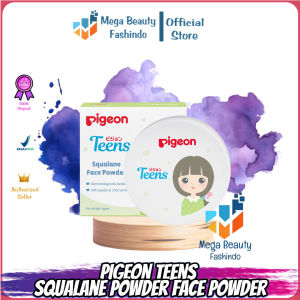 Pigeon Teens Face Powder | Squalane 12gr | Bedak Tabur Remaja | Kulit Normal | Smooth Finish | Flawless Skin