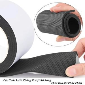 Miếng Dán Đế Giày EVA Phủ Nhám Chống Trượt Giảm Ồn Keo 3M Siêu Dính – Tự Cắt Theo Đế – 10x100cm
