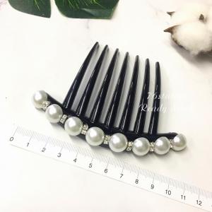 Hair Clips Side Comb Tooth Foldable Hair Pin Sikat Sanggul