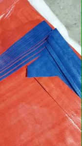 BẠT CHE NẮNG MƯA XANH CAM HÀN QUỐC KHỔ 4M Dày 150gr/m2