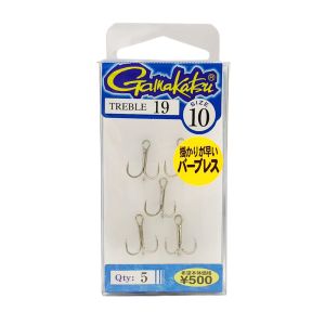 GAMAKATSU TREBLE 13 / 19 FISHING HOOK
