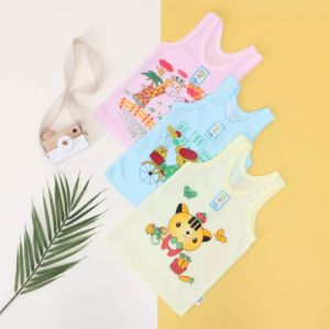 12 Pcs Kaos Dalam Singlet Anak Laki-laki dan Perempuan Umur 0-12 Tahun Lusinan Murah