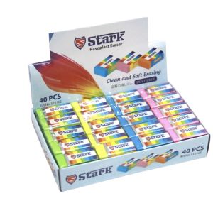 Penghapus Pensil Stark karet Warna  / Rubber Pensil 1 Pcs