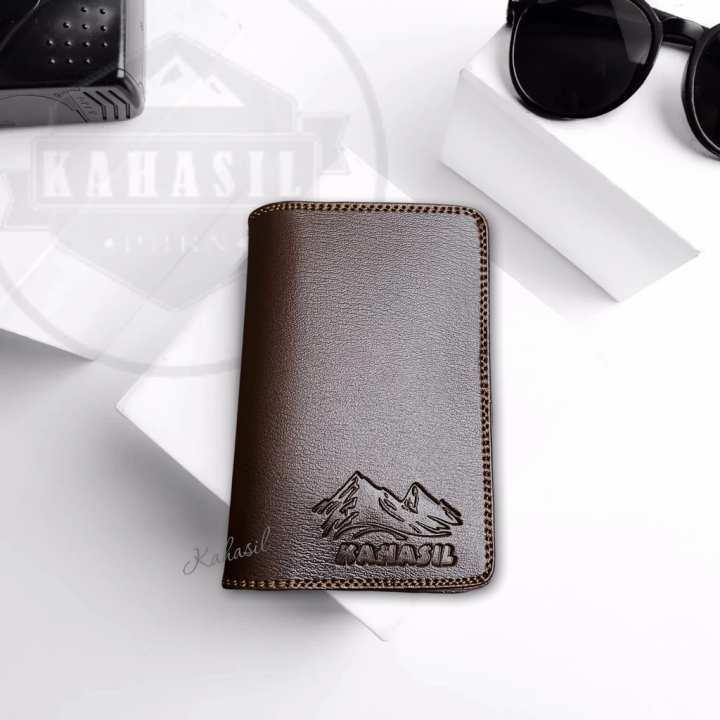 KAHASIL%20Dompet%20Lipat%20Pria%20Berdiri%203/4%20Tanggung%20Bahan%20Kulit%20PU%20Leather%20KHDP03%20-%20Image%207