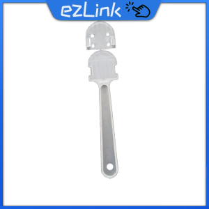 50Pcs Transparent Fan Handles DIY Fan Plastic Handle Painting Fan Kindergarten Puzzle Gifts
