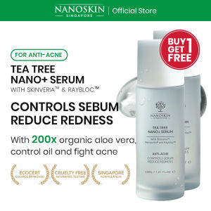 [Buy 1 Get 1] Nano Skinz SG Tea Tree Oil Serum 30ml - Anti-acne Controls Oil Supports Clear and Healthy Skin