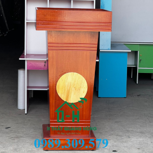 BỤC TƯỢNG BÁC HỒ CAO CẤP GỖ SỒI  - BỤC PHÁT BIỂU HỘI TRƯỜNG