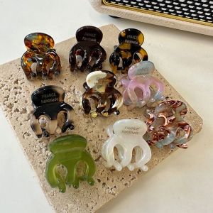 MAXI คลิปผมเด็กหญิง หวานหวานแหววว ภาษาฝรั่งเศสคำ กรดอะซิติก กิ๊บติดผม อะซิเตท กรงเล็บขนเล็ก คลิปผมเล็ก ที่หนีบผมขนาดเล็ก หมวกสไตล์เกาหลี เครื่องประดับผมผู้หญิง