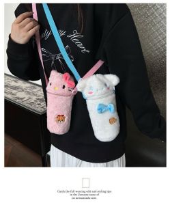 tas tabung botol berkarakter  kartun anak perempuan lucu imut tas botol penutup bag water bottle