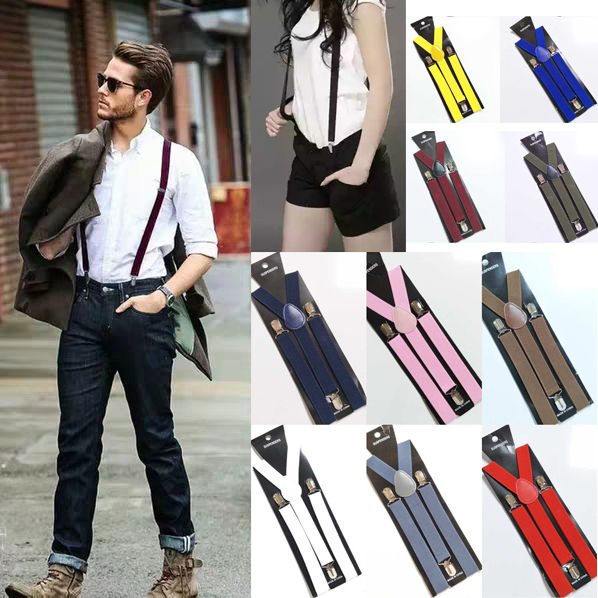 Belt #SP1 unisex Suspenders for Edult men women Clip-on Suspenders