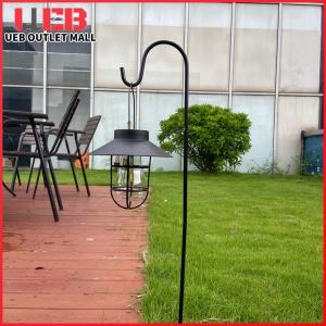 UEB Outdoor Solar Lantern Waterproof Garden Balcony Chandelier Retro Tent Camping Light Durable Solar Powered Outdoor Lighting for Camping and Patio