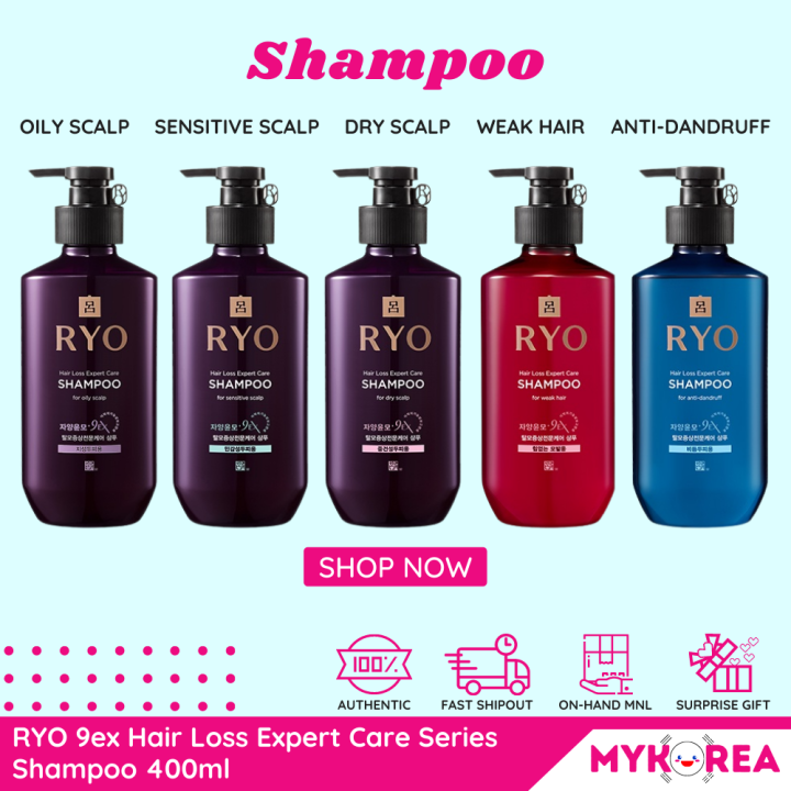 RYO Hair Loss Expert Care Shampoo Jayang Yunmo 9EX 400ml Oily Scalp
