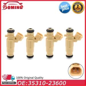 4pcslot Car Fuel Injector Nozzle 3531023600 For Hyundai Santa Fe Tucson Elantra Tiburon For Kia Optime Rondor Soul Sportage