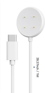 For Google Pixel Watch 4 3 2 OEM Charging Cable Magnetic Type C Charger Wireless Cord Adapter Replacement Charger