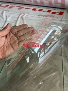 LOẠI 1 ( Khổ cao 1m22 x dài 1m dày 8 zem)Tấm tôn nhựa lấy sáng phẳng poly màu trong suốt
