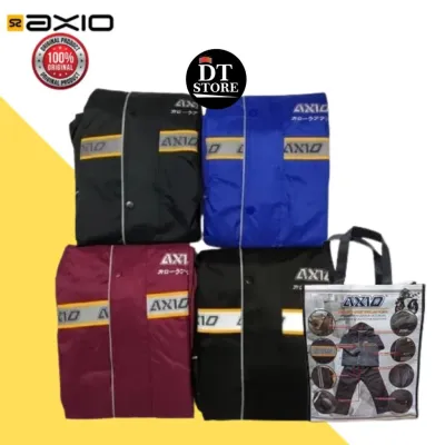 Mantel Hujan AXIO Raincoat Poliester Unisex Warna-Warni