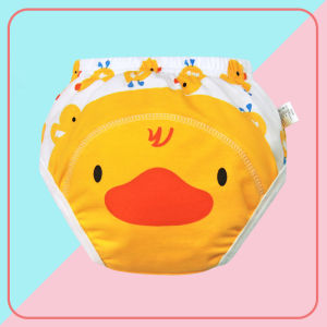 Manufacturers Wholesale Cute Childrens Training Pants Cartoon Printing Thin Cotton Baby Learning Pants Kids Panty