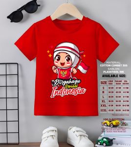 FREE NAMA BAJU ANAK KEMERDEKAAN