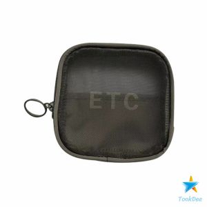 TookDee กระเป๋าเครื่องสำอาง มีซิป กระเป๋าเครื่องสำอาง ตาข่ายโปร่งใส cosmetic bag