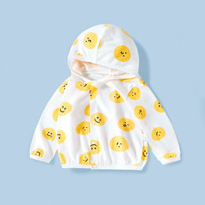 100% Cotton Baby Sun Protection Long Sleeve Shirt Kids Summer Cover-Up Lightweight Breathable Mesh Fabric Cool & Soft Comfort