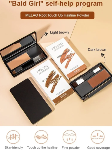 【2colors】Root Touch Up Hairline PowderHairline Colored Contour Forehead Long Lasting finishing powders