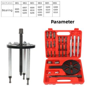 31PCS Universal 3 Jaws Bearing Extractor Puller Remover Tools Three-jaw Puller Inner Bore Bearing Tool Kits