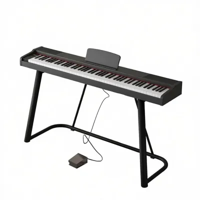 Kawes Tertimbang Keyboard Digital Piano 88 Keys Dengan Bluetooth Link Midi Daul Speaker Sustain